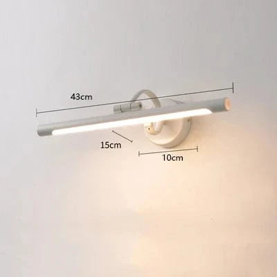 Applique murale LED "Lumière Miroitante" | Marco Lucetti B Blanc 43cm / Blanc chaud (2700-3500K)