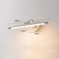 Applique murale LED "Lumière Miroitante" | Marco Lucetti B Blanc 43cm / Blanc chaud (2700-3500K)