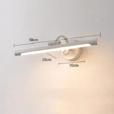 Applique murale LED "Lumière Miroitante" | Marco Lucetti B Blanc 58 cm / Blanc chaud (2700-3500K)