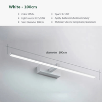 Applique murale LED "Lumina" pour salle de bains modernes | Marco Lucetti