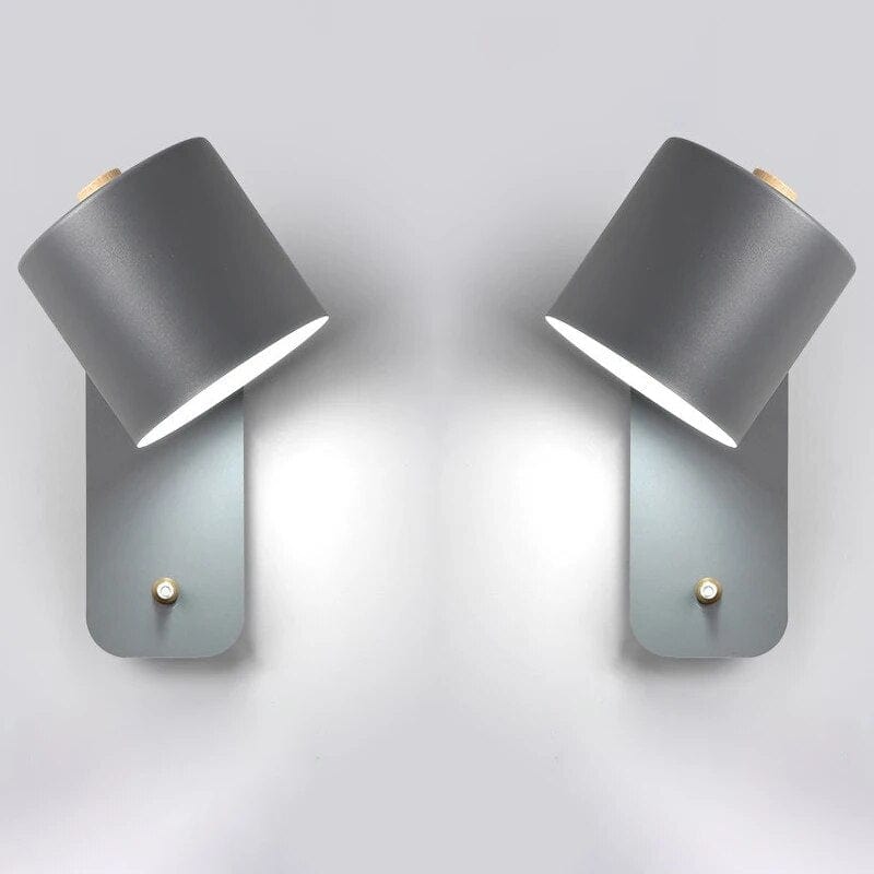 Applique murale LED "Lumina" pour un intérieur moderne | Marco Lucetti 2 gris