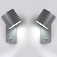 Applique murale LED "Lumina" pour un intérieur moderne | Marco Lucetti 2 gris