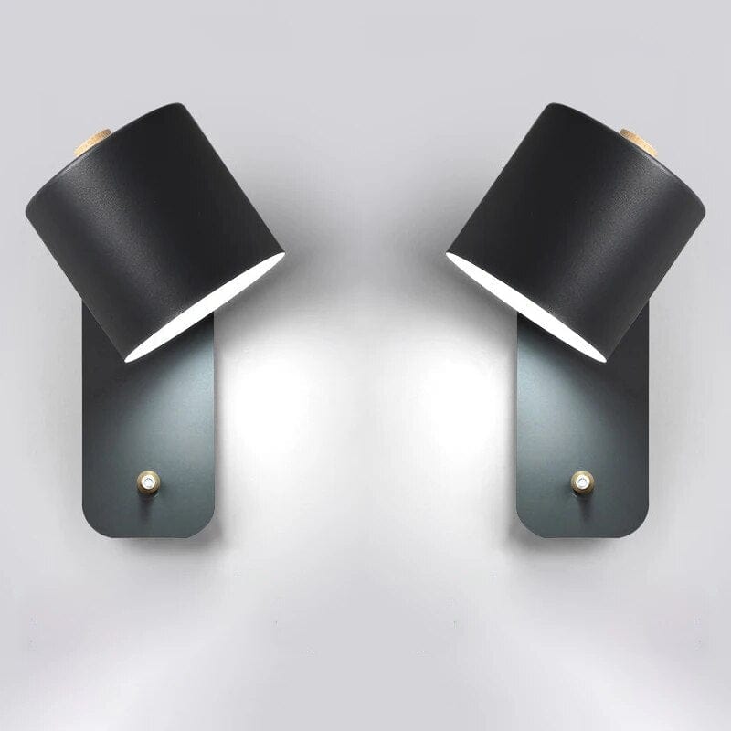 Applique murale LED "Lumina" pour un intérieur moderne | Marco Lucetti 2 Noir