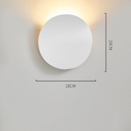 Applique murale LED lunaire de style moderne | Marco Lucetti Blanc