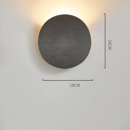 Applique murale LED lunaire de style moderne | Marco Lucetti Gris
