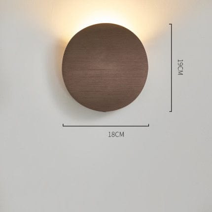 Applique murale LED lunaire de style moderne | Marco Lucetti Marron