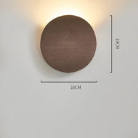 Applique murale LED lunaire de style moderne | Marco Lucetti Marron