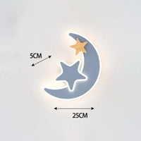 Applique murale LED lunaire pour enfant - Bowie's Glow | Marco Lucetti