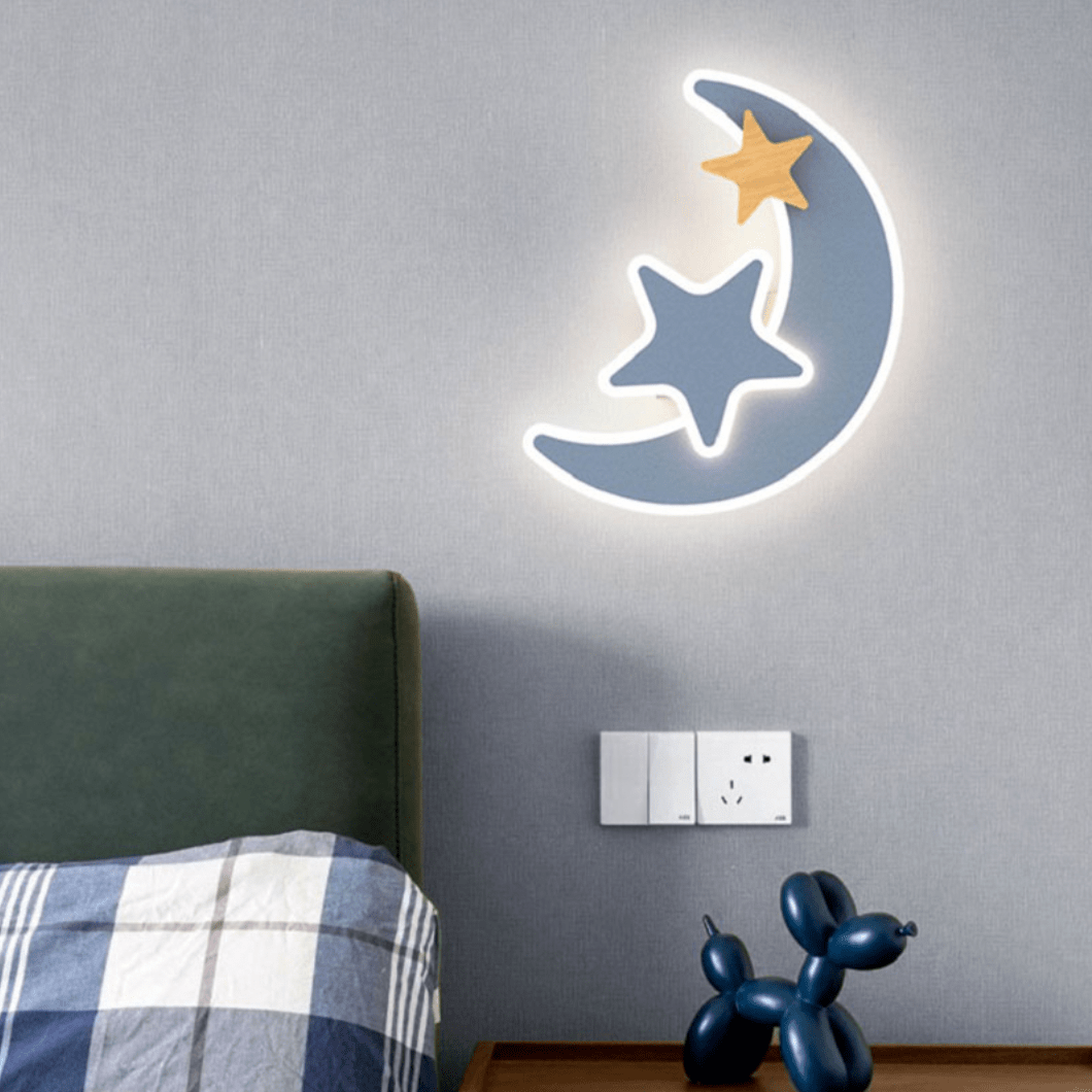 Applique murale LED lunaire pour enfant - Bowie's Glow | Marco Lucetti