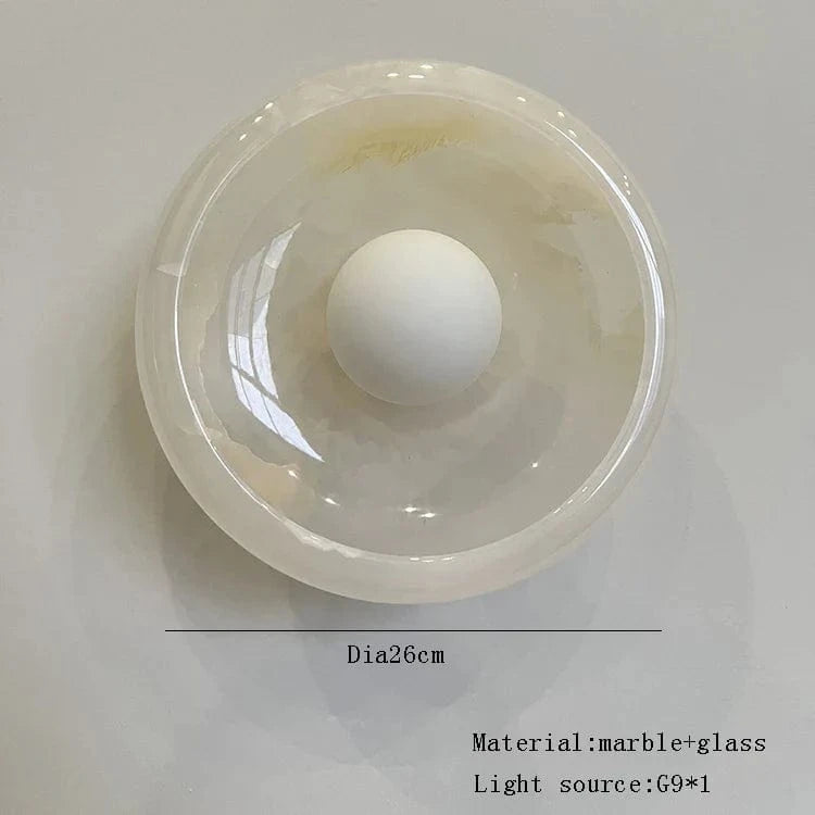 Applique murale LED Luxe en Jade pour Hôtel de Prestige | Marco Lucetti Original / Lumière naturelle