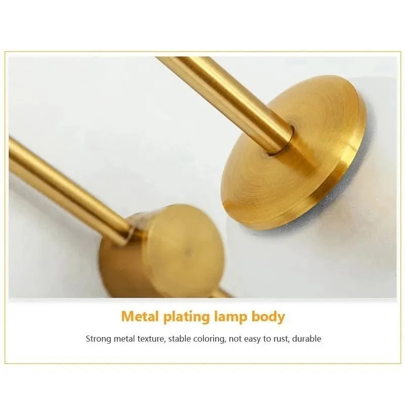 Applique Murale LED Luxe en Verre pour Chambre et Salon | Marco Lucetti