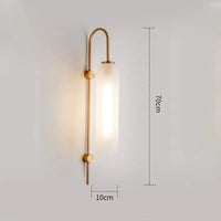 Applique Murale LED Luxe en Verre pour Chambre et Salon | Marco Lucetti