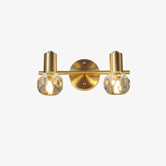 Applique murale LED Luxury Altesse Gold | Marco Lucetti 2 Lampes / Chaude