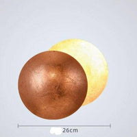 Applique murale LED Luxury en métal coloré et arrondi | Marco Lucetti Cuivré