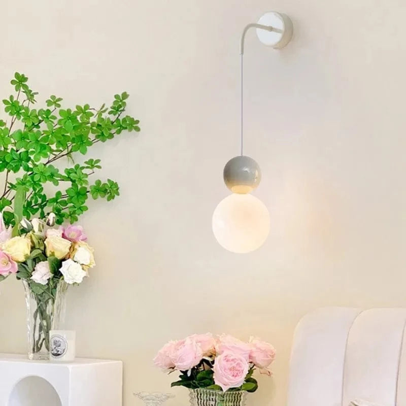 Applique murale LED Macaron en résine - Éclairage design et moderne | Marco Lucetti