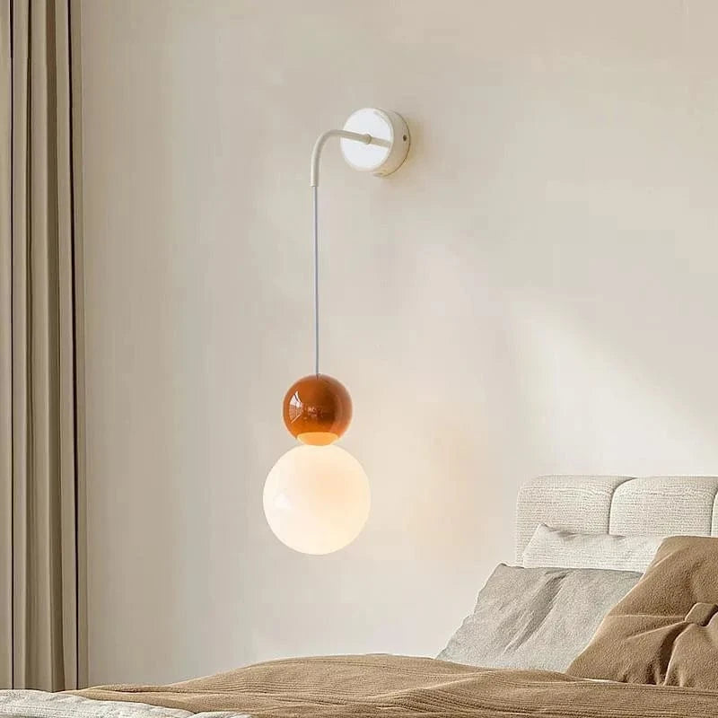 Applique murale LED Macaron en résine - Éclairage design et moderne | Marco Lucetti