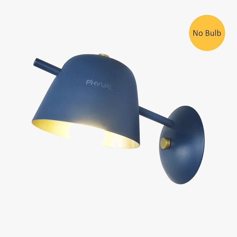 Applique murale LED Macaron Noir - Élégance pour le salon | Marco Lucetti