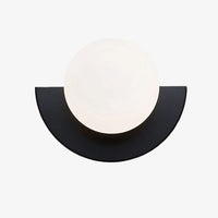 Applique murale LED Macaron Nordic | Marco Lucetti Noir / Chaude