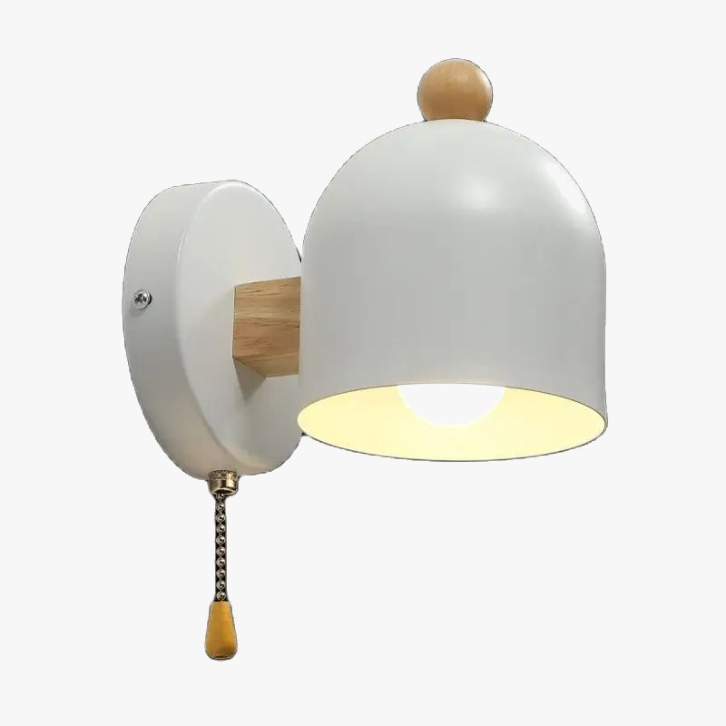 Applique Murale LED Macaron Nordique - Décoration Moderne avec Interrupteur