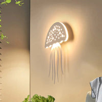 Applique murale LED Méduse pour enfants - Style Moderne | Marco Lucetti Blanc froid (5 500-7 000 K).