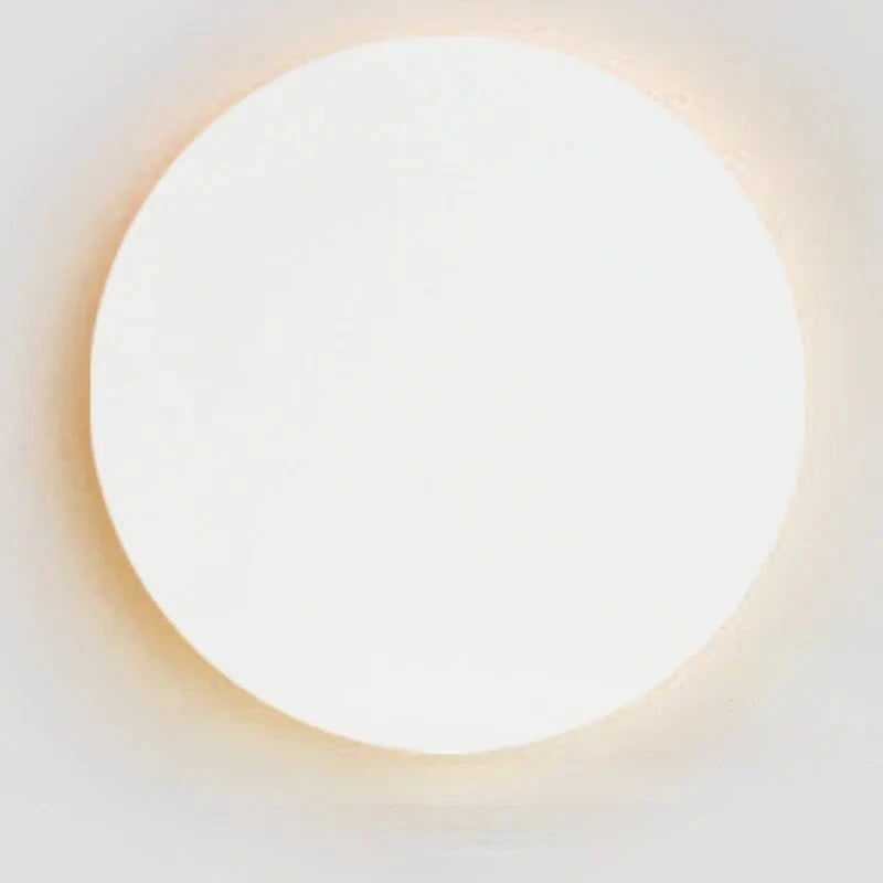 Applique murale LED minimaliste colorée pour maison et salon | Marco Lucetti BLANC / D30cm / Blanc chaud (2700-3500K)