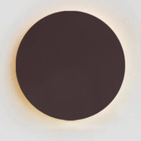 Applique murale LED minimaliste colorée pour maison et salon | Marco Lucetti Café / D80cm / Blanc froid (5 500-7 000 K).