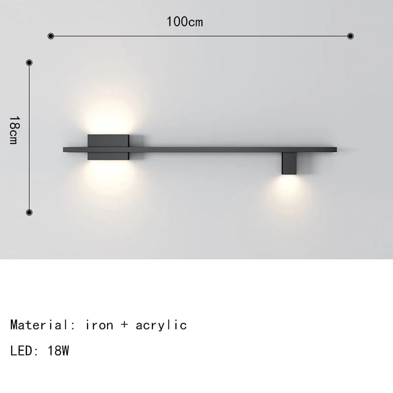 Applique Murale LED Minimaliste - Éclairage Intérieur | Marco Lucetti