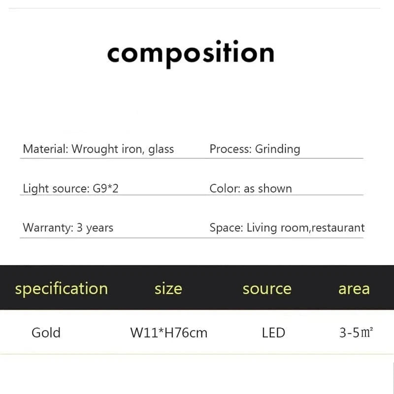 Applique murale LED minimaliste en fer | Marco Lucetti