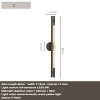 Applique Murale LED Minimaliste en Fibre Tissée Silicone Souple | Marco Lucetti
