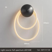 Applique Murale LED Minimaliste en Fibre Tissée Silicone Souple | Marco Lucetti M. / Blanc chaud (2700-3500K)