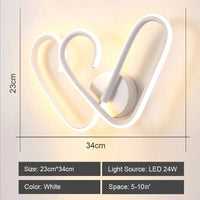 Applique murale LED minimaliste modernique. | Marco Lucetti Blanc / Blanc chaud (2700-3500K)