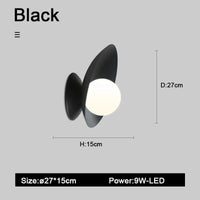 Applique murale LED minimalistique en métal | Marco Lucetti