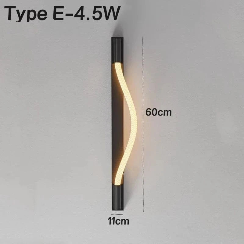 Applique murale LED Minimaluxe en Silicone et Fibre Tissée | Marco Lucetti E / Blanc naturel 4000K