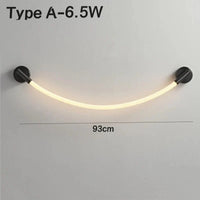 Applique murale LED Minimaluxe en Silicone et Fibre Tissée | Marco Lucetti UN / Blanc naturel 4000K