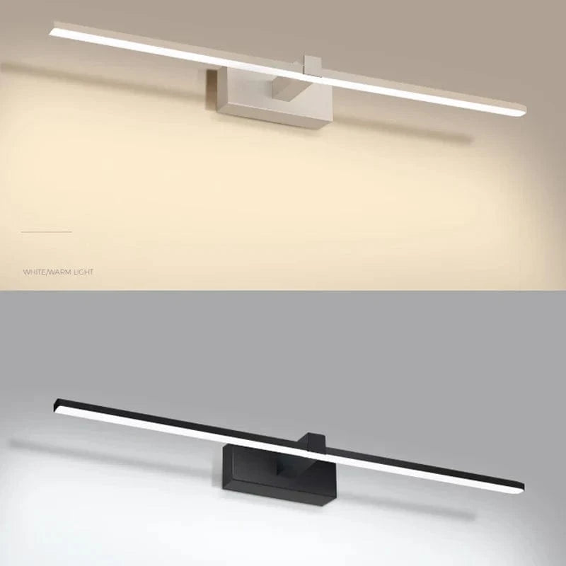 Applique murale LED miroir moderne pour chambre salle de bain - Luminaria luminaire déco Maison Penteadeira - Wandlamp | Marco Lucetti