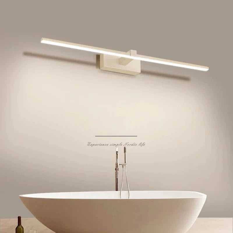 Applique murale LED miroir moderne pour chambre salle de bain - Luminaria luminaire déco Maison Penteadeira - Wandlamp | Marco Lucetti