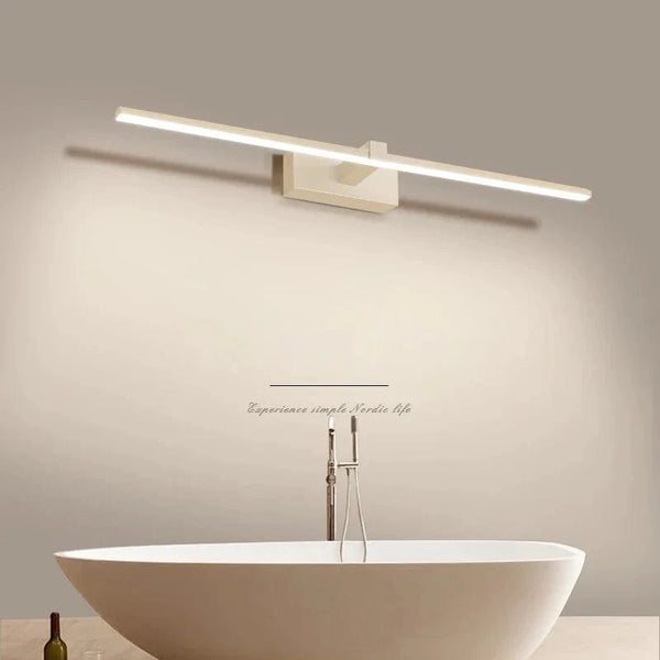 Applique murale LED miroir moderne pour chambre salle de bain - Luminaria luminaire déco Maison Penteadeira - Wandlamp | Marco Lucetti