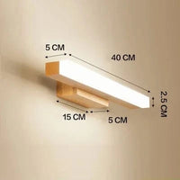 Applique murale LED Miroir Salle de Bain | Marco Lucetti Blanc chaud (2700-3500K)