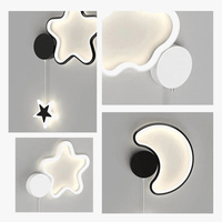 Applique murale LED Modern Acrylique Fer Chambre Enfants | Marco Lucetti
