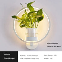 Applique Murale LED Modern Nordic Design | Marco Lucetti Rond blanc / CHINE / Lumière tricolore | 18W