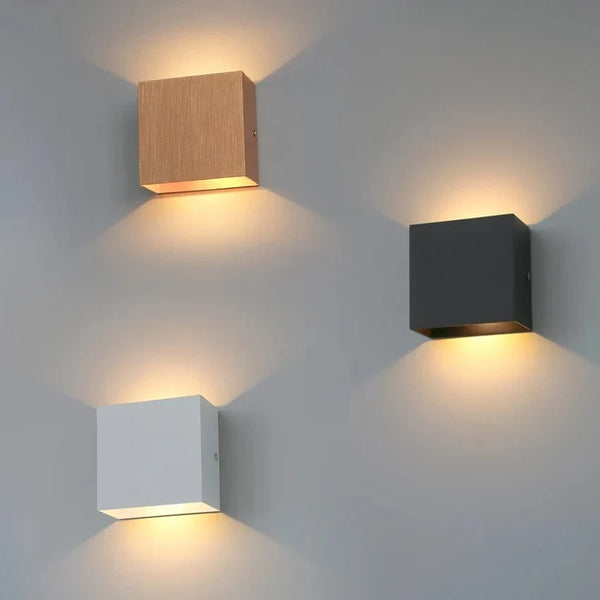 Applique Murale LED Moderne 6W - Luminaire Intérieur en Aluminium | Marco Lucetti