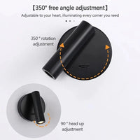 Applique murale LED moderne ajustable et pivotante pour la lecture. | Marco Lucetti