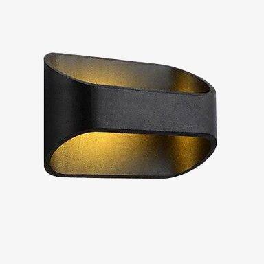 Applique murale LED moderne arrondie Sofa | Marco Lucetti Noir