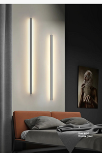 Applique Murale LED Moderne avec Interrupteur de Gradation - Idéal pour une Décoration Élégante