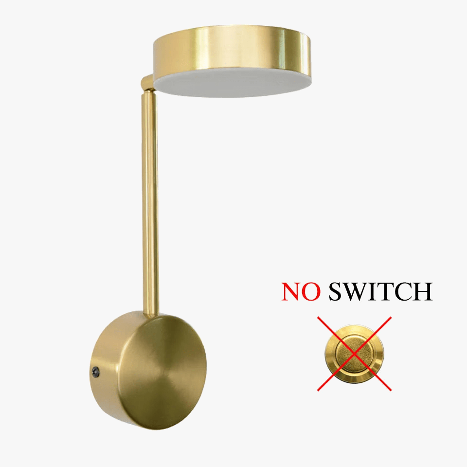 Applique murale LED moderne avec interrupteur rotatif - Collection Maison Élégance | Marco Lucetti