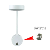 Applique murale LED moderne avec interrupteur rotatif - Collection Maison Élégance | Marco Lucetti A-interrupteur-blanc / Blanc froid 6000K