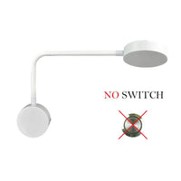 Applique murale LED moderne avec interrupteur rotatif - Collection Maison Élégance | Marco Lucetti B-blanc-Pas d&#39;interrupteur / Nature 4000K