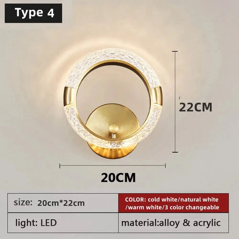 Applique murale LED moderne By Lumibright - Luminaire Décoratif d'Intérieur Créatif | Marco Lucetti Tapez 4 / Blanc naturel