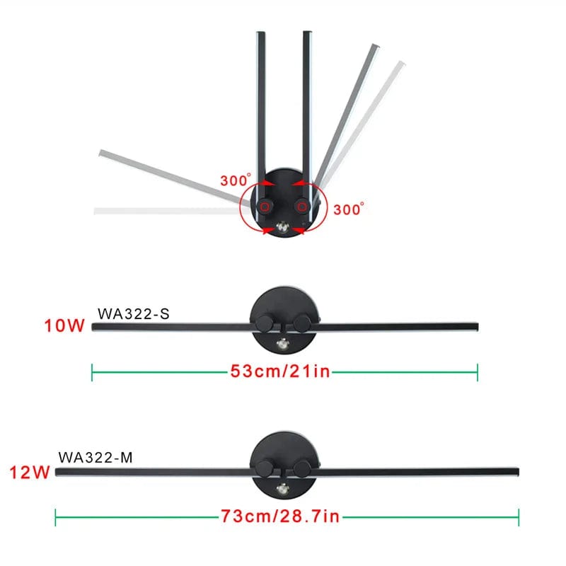 Applique murale LED moderne créative pour intérieur - Illuminateur Design | Marco Lucetti