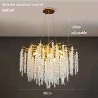 Applique murale LED moderne design Art déco en cristal - Luxe Brillant | Marco Lucetti